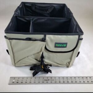 Drive Beige and Black car trunk Organizer